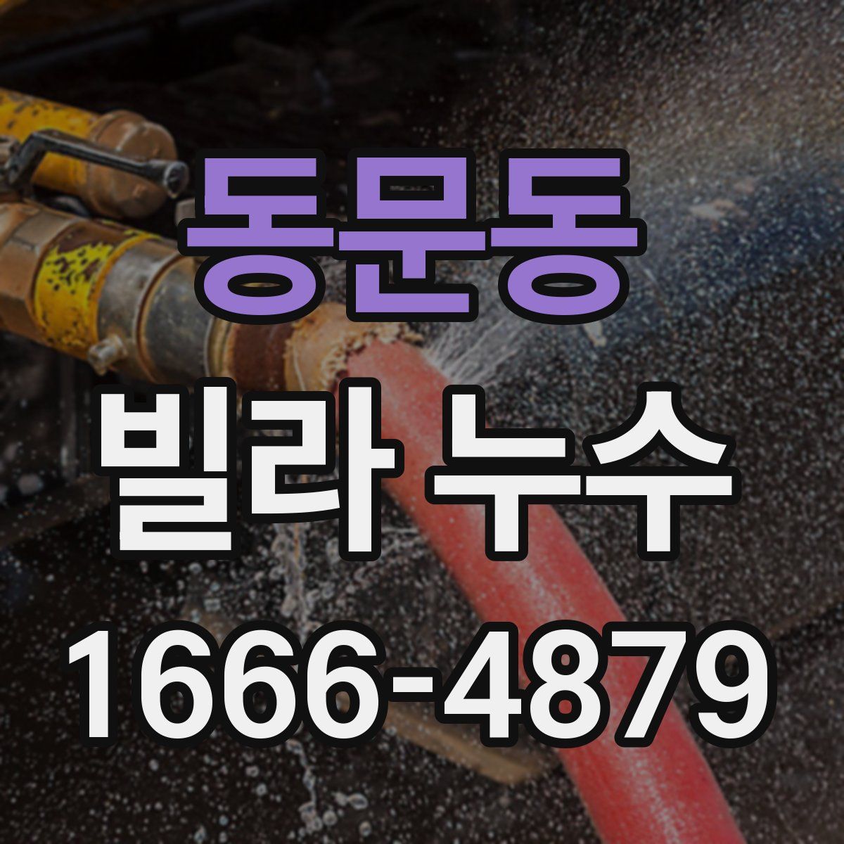 동문동 빌라 누수