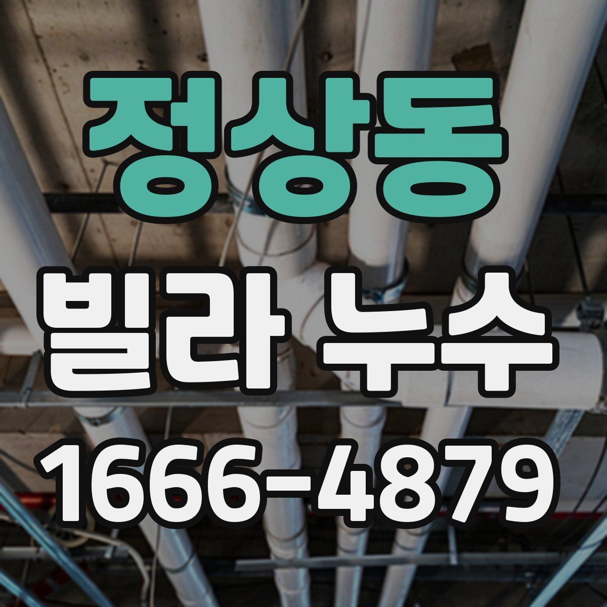정상동 빌라 누수