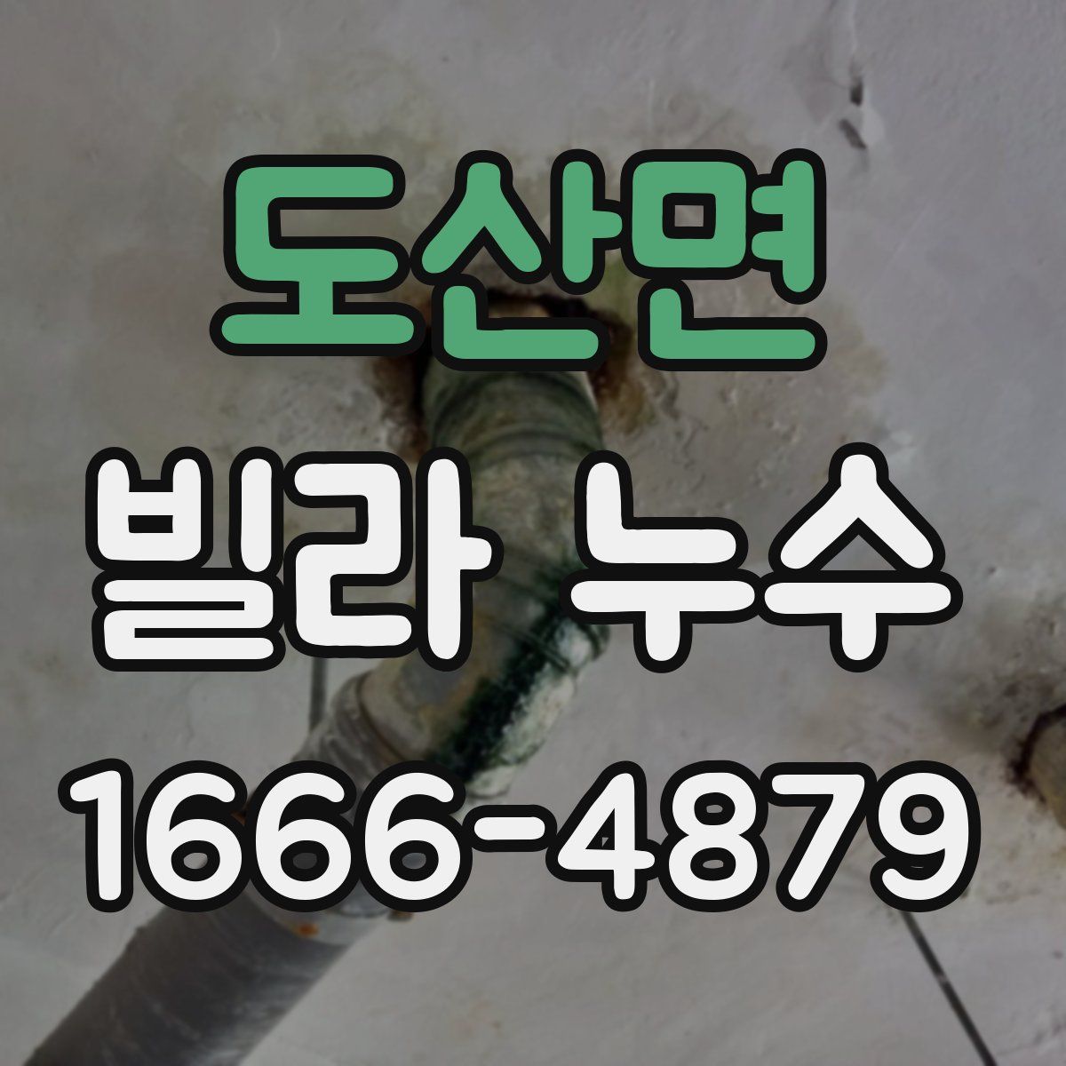 도산면 빌라 누수