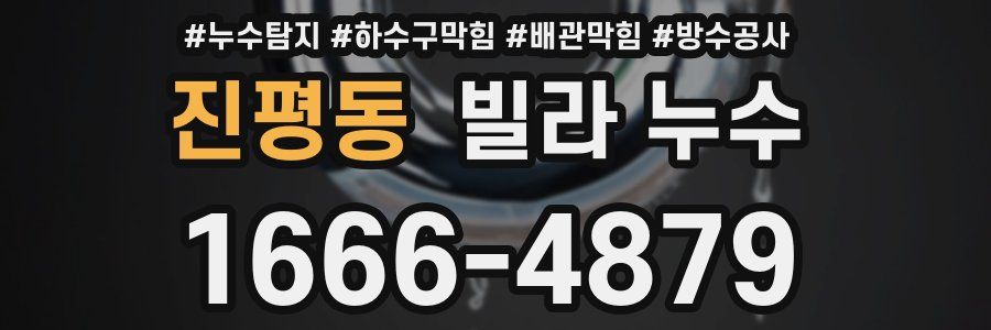 진평동 빌라 누수