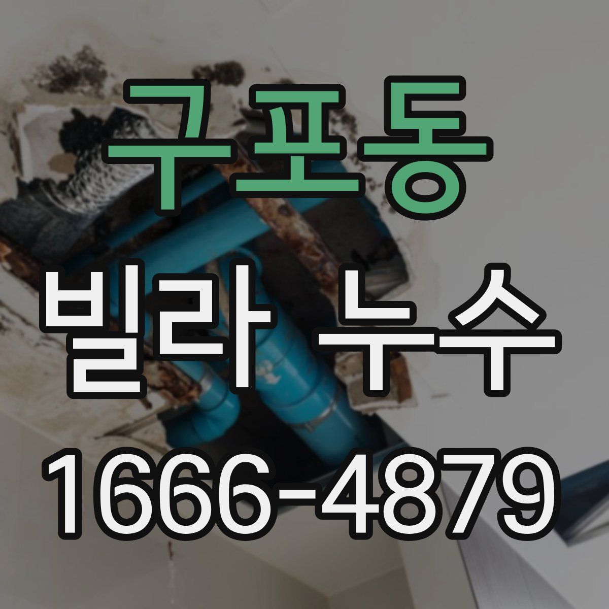 구포동 빌라 누수