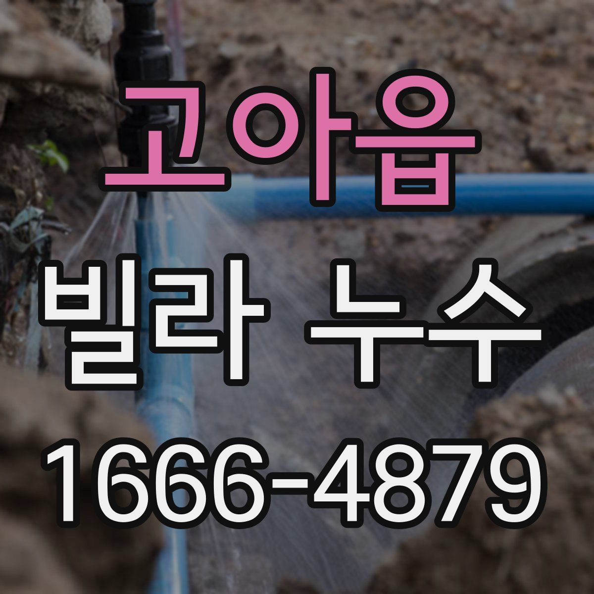 고아읍 빌라 누수