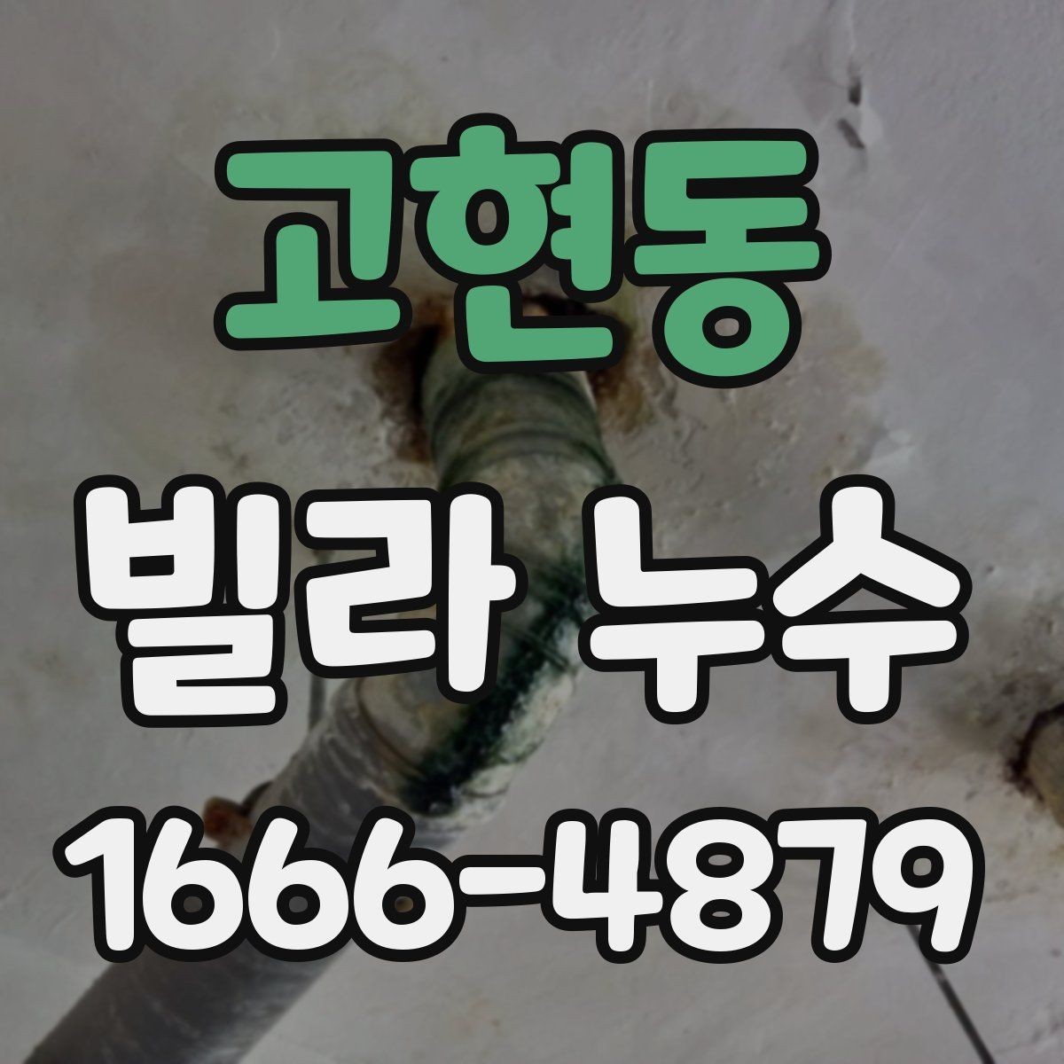 고현동 빌라 누수 보수 전 비교해야 할 진단 결과