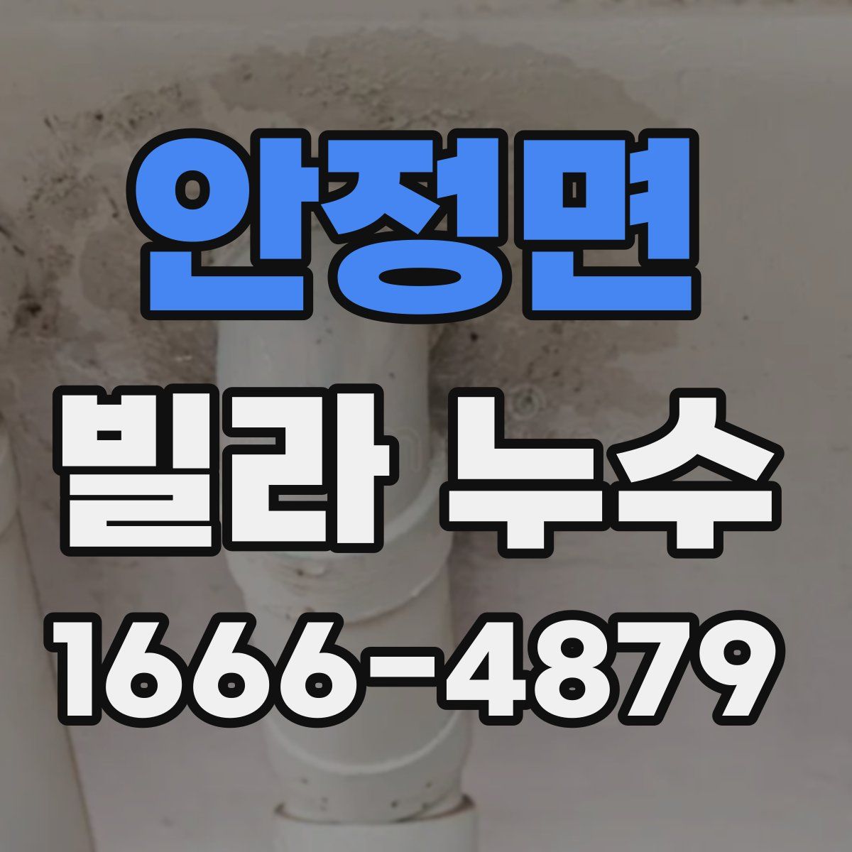안정면 빌라 누수