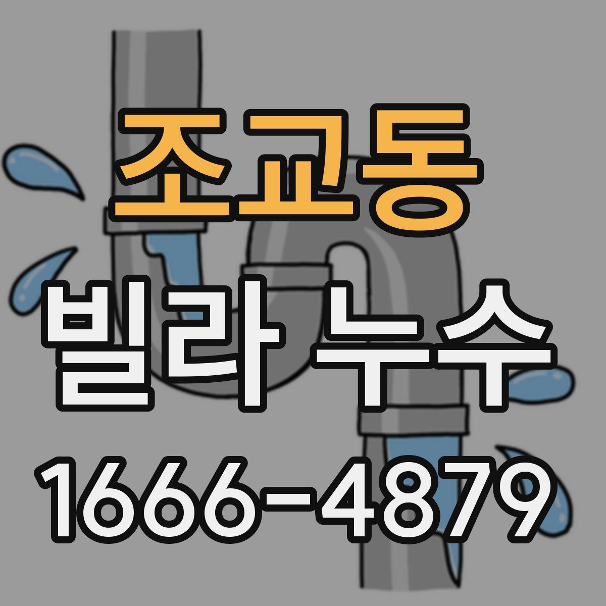 조교동 빌라 누수