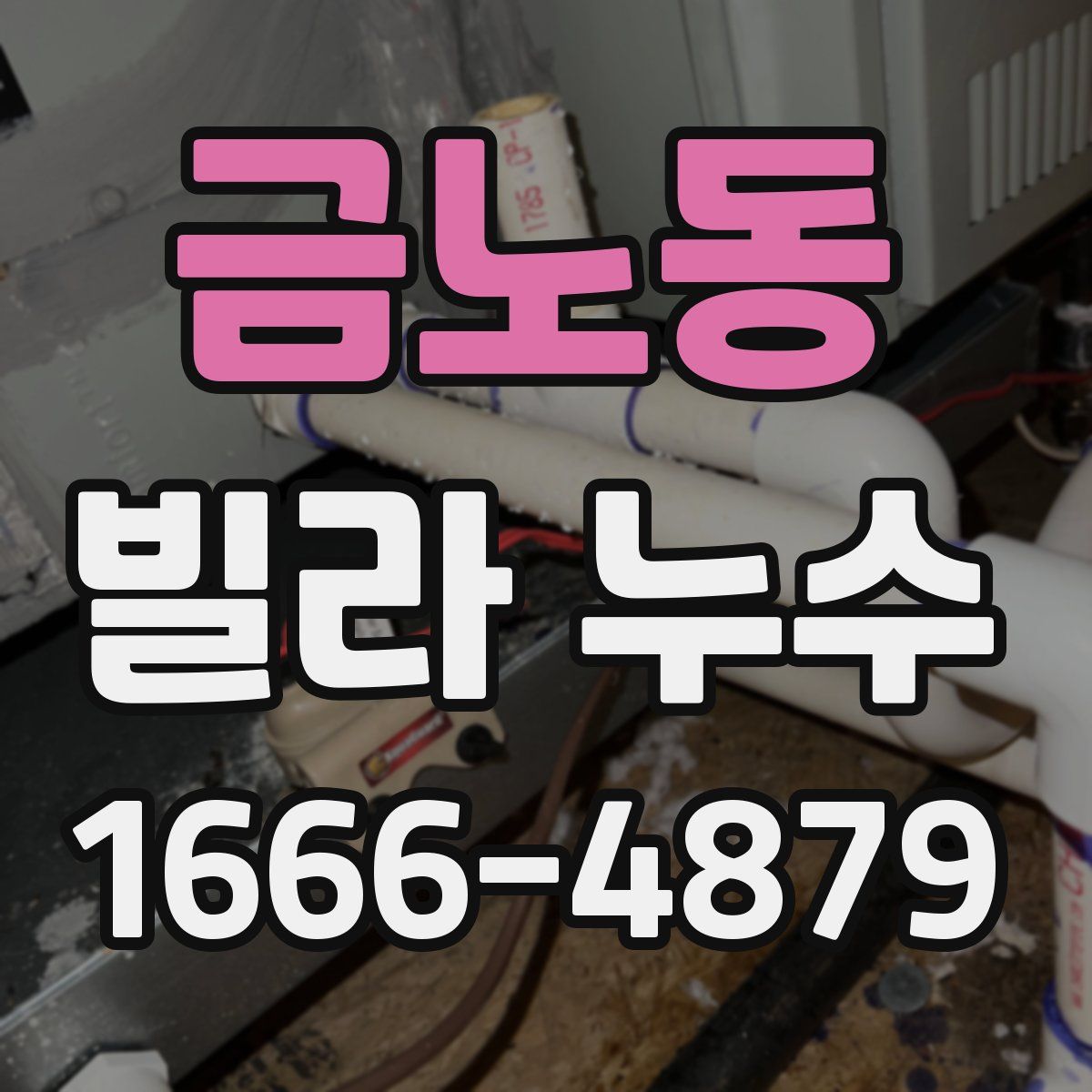 금노동 빌라 누수
