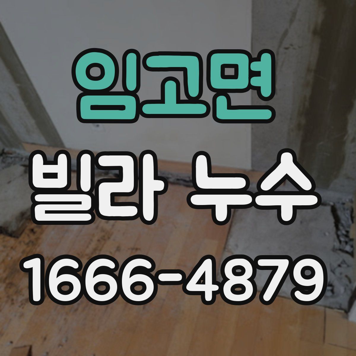 임고면 빌라 누수