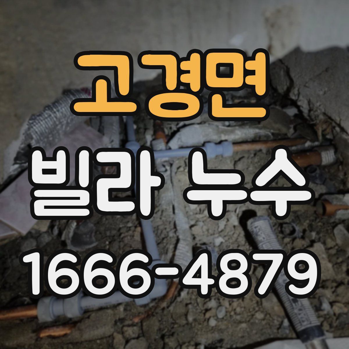 고경면 빌라 누수