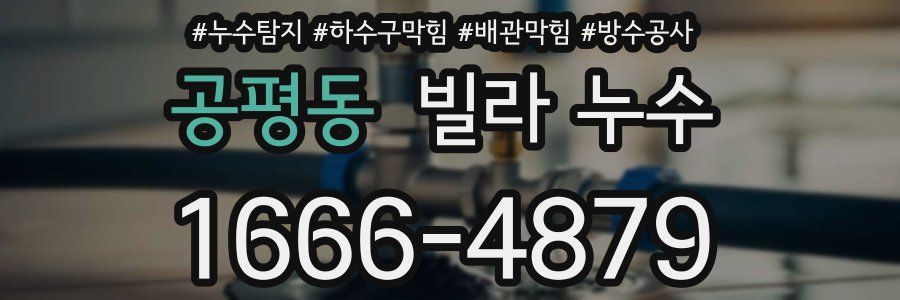 공평동 빌라 누수