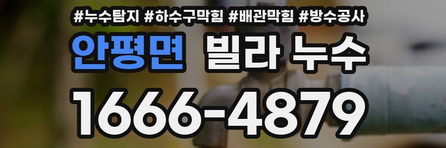 안평면 빌라 누수