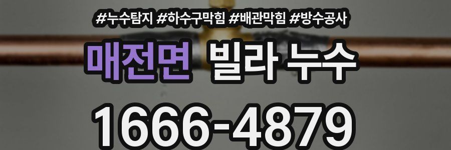 매전면 빌라 누수