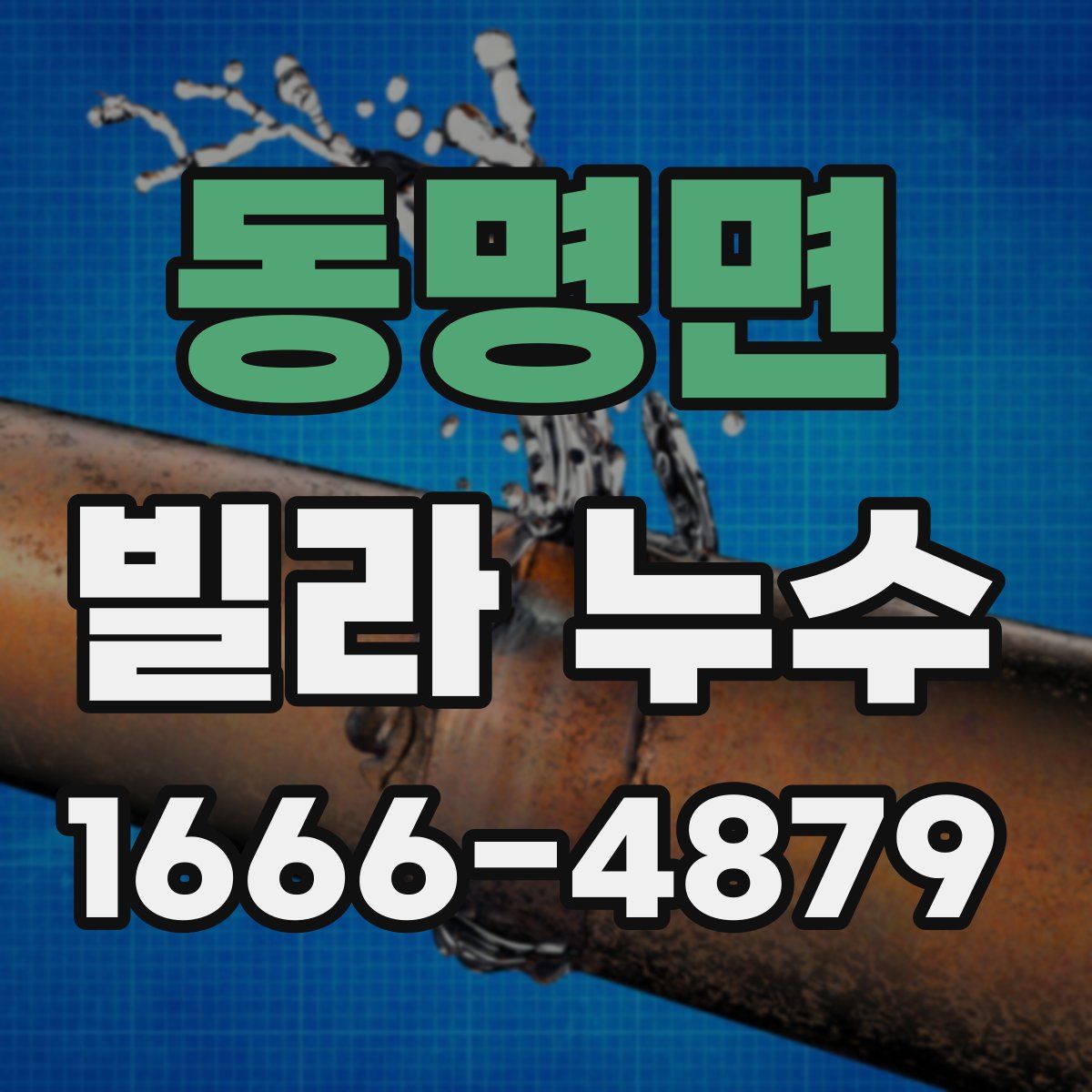 동명면 빌라 누수