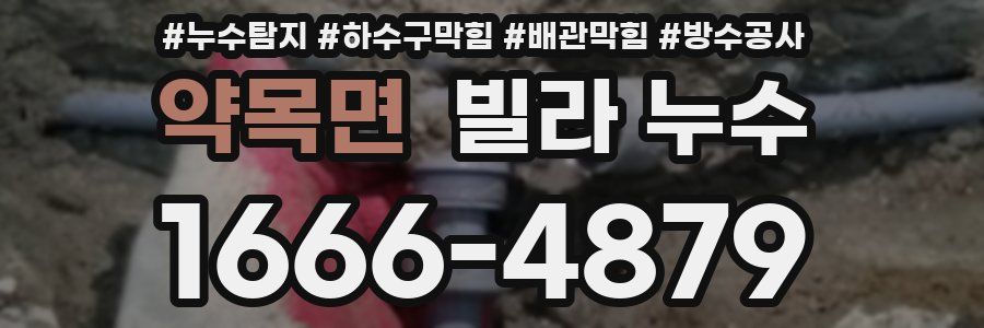 약목면 빌라 누수