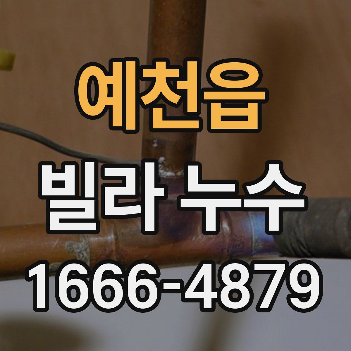 예천읍 빌라 누수