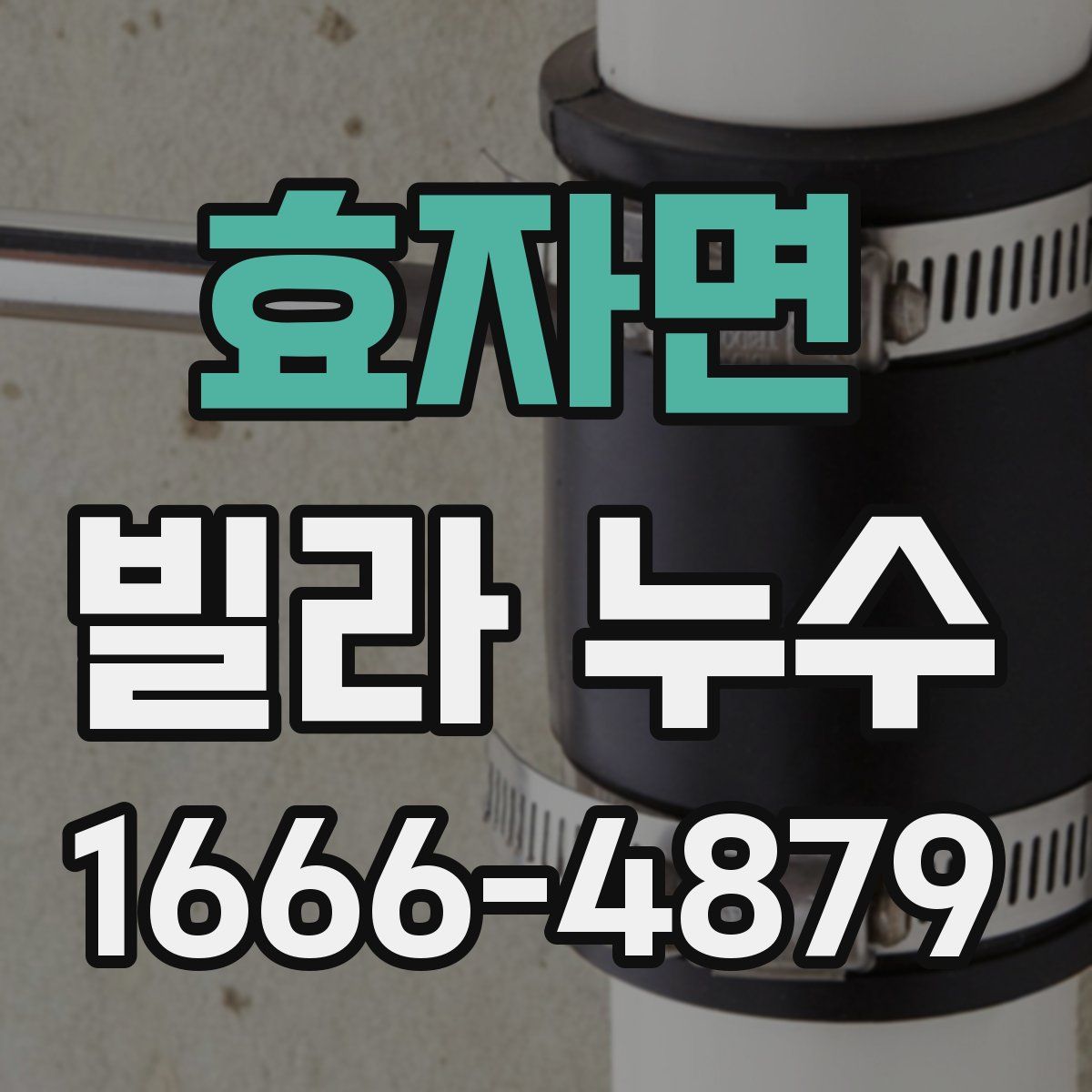 효자면 빌라 누수