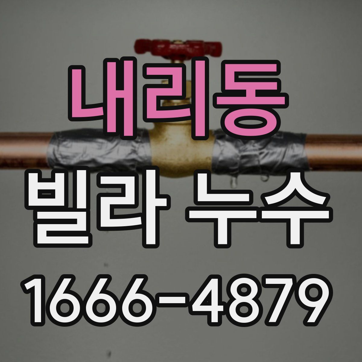 내리동 빌라 누수