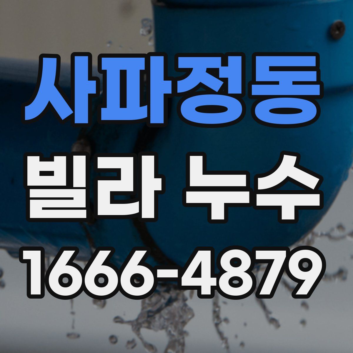 사파정동 빌라 누수