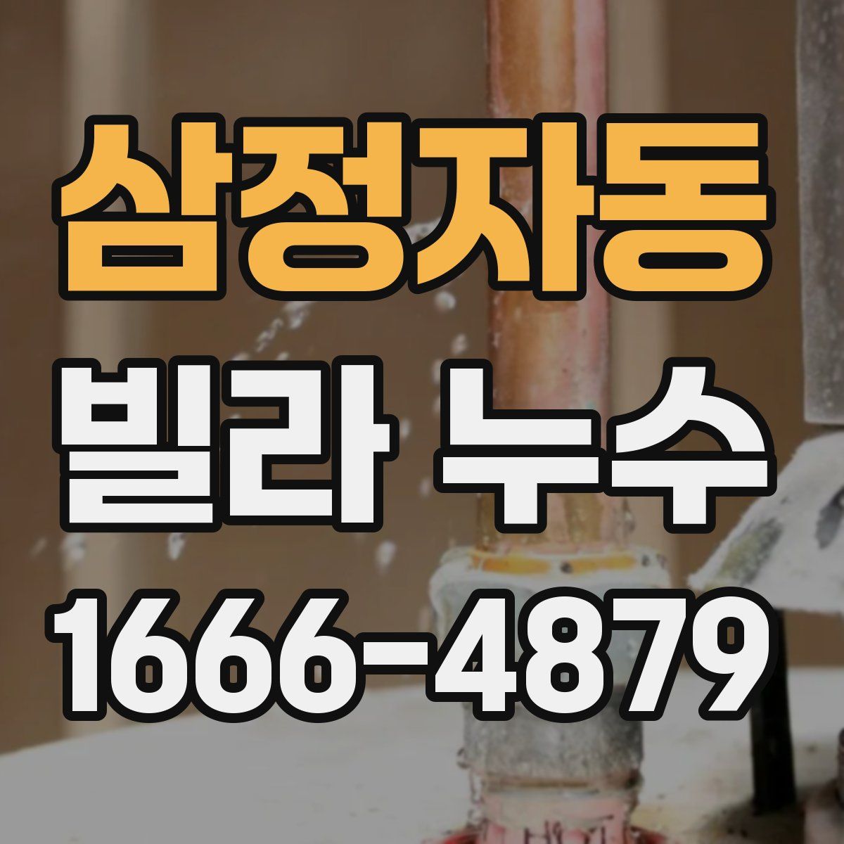 삼정자동 빌라 누수