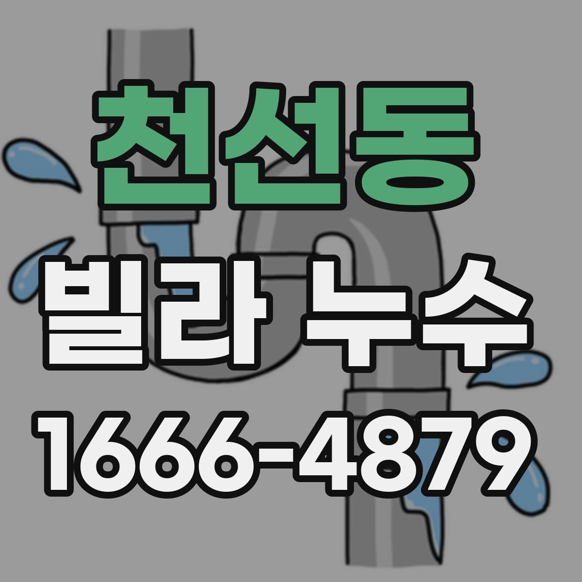 천선동 빌라 누수