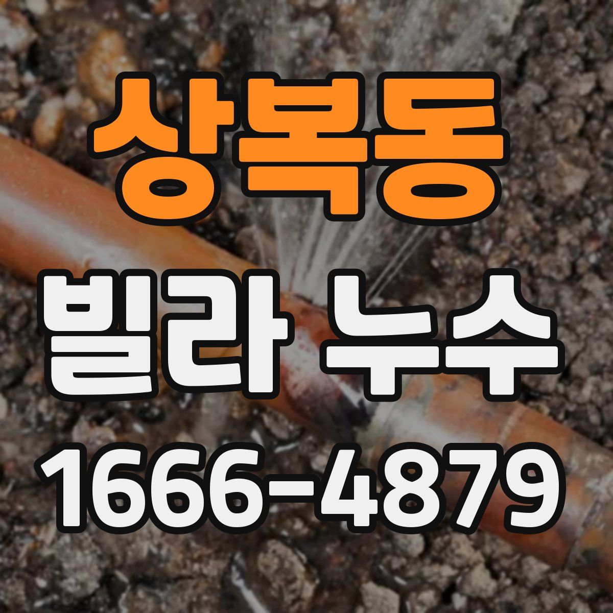 상복동 빌라 누수