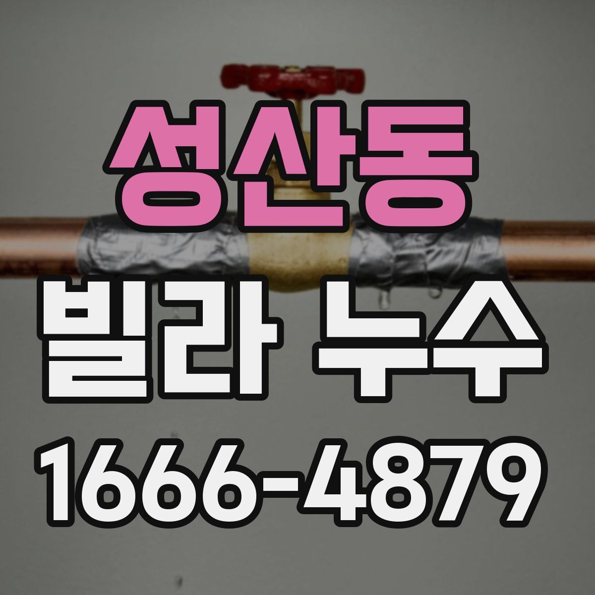 성산동 빌라 누수