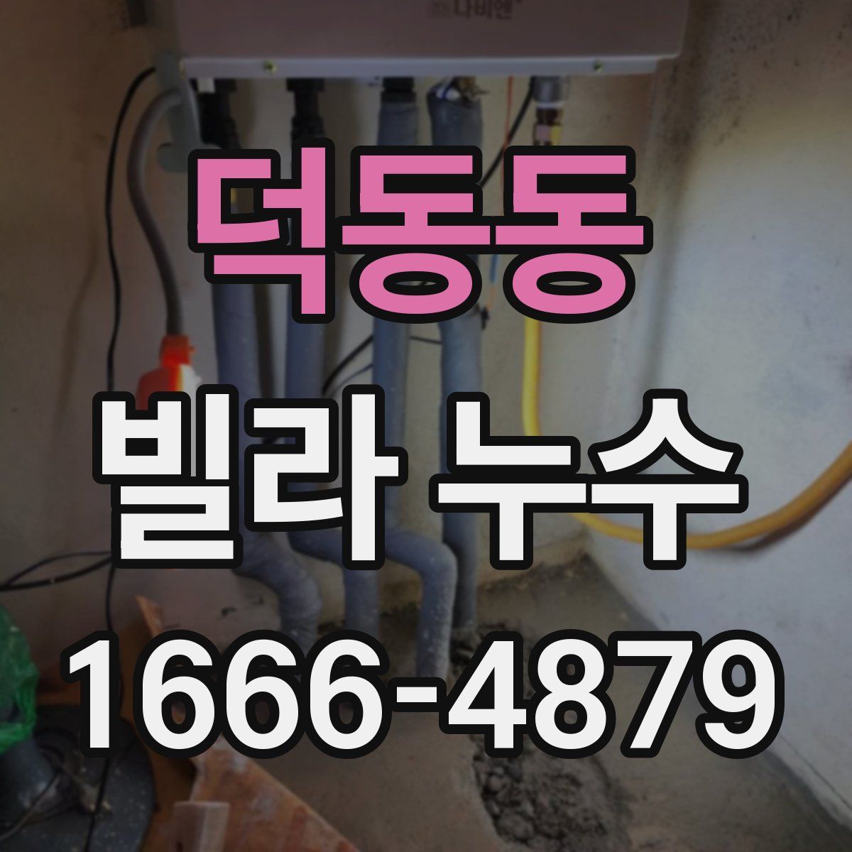 덕동동 빌라 누수