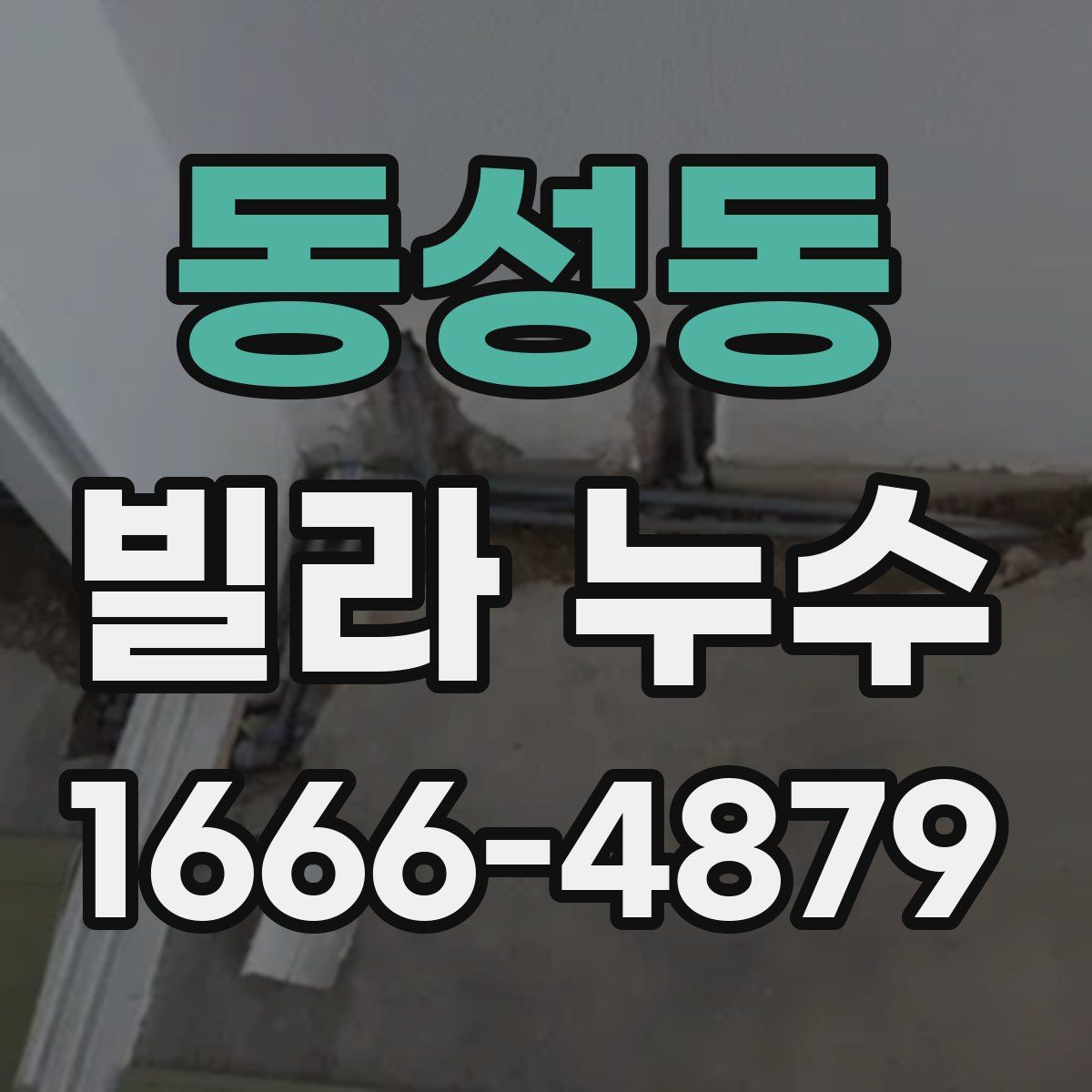 동성동 빌라 누수