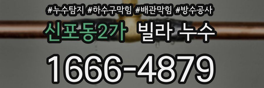 신포동2가 빌라 누수