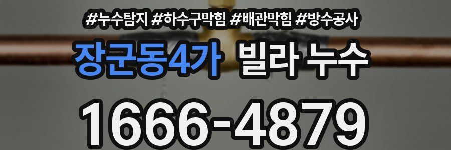 장군동4가 빌라 누수