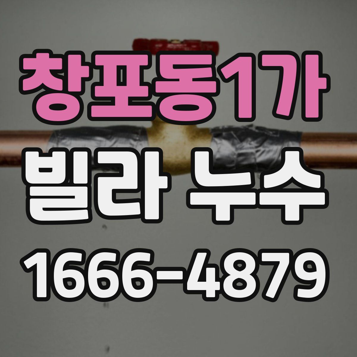 창포동1가 빌라 누수