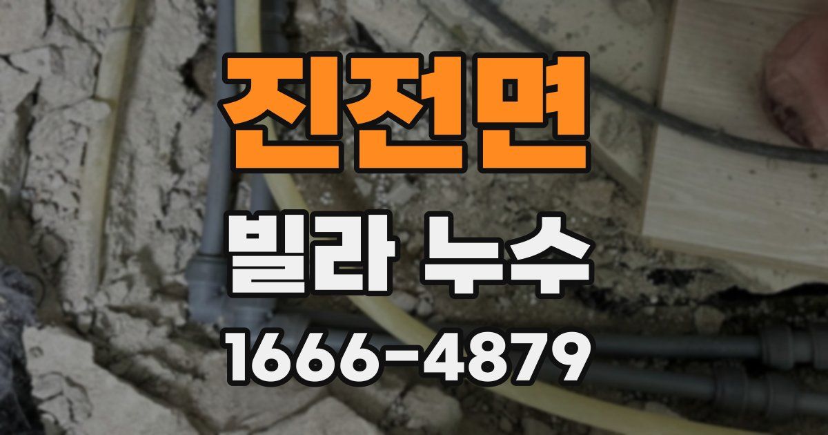 진전면 빌라 누수