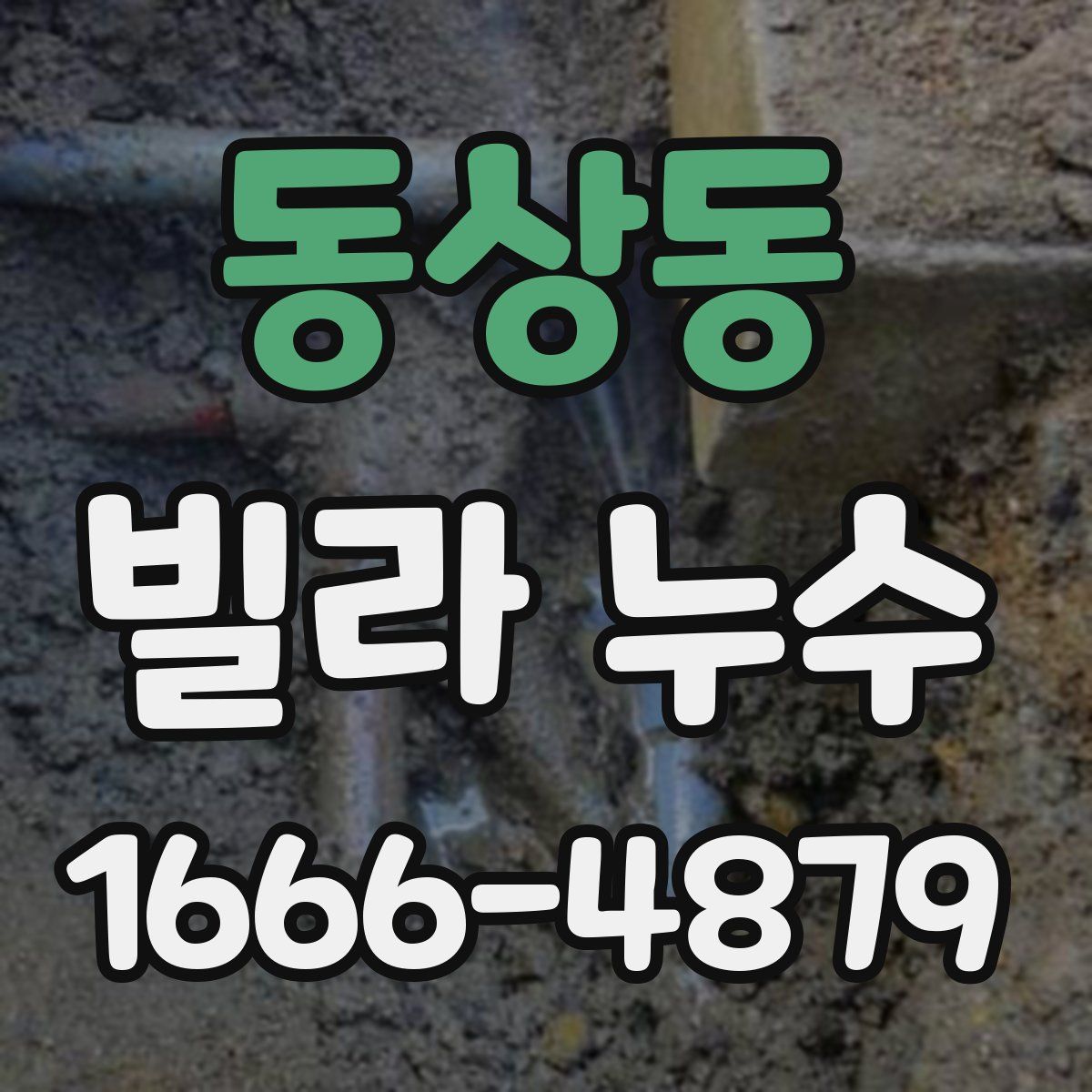동상동 빌라 누수