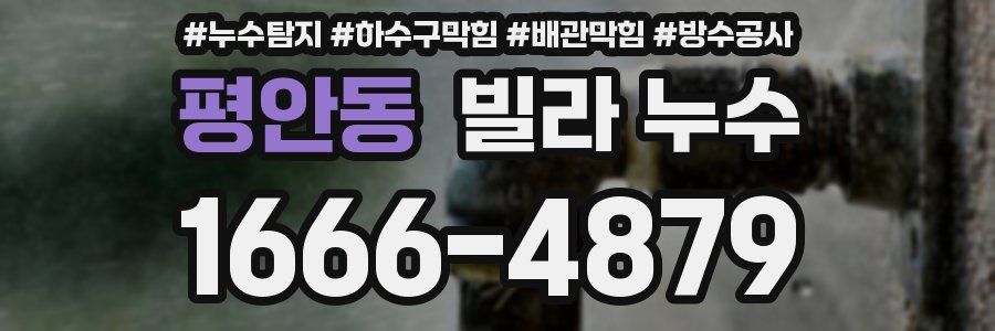 평안동 빌라 누수