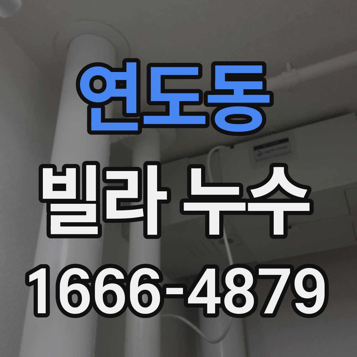 연도동 빌라 누수