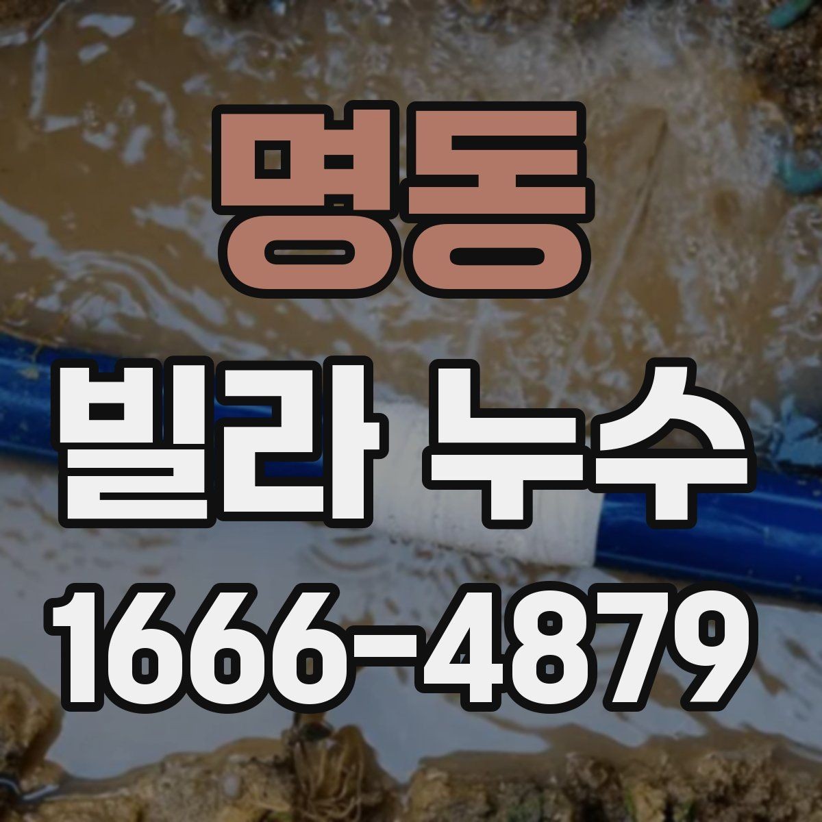 명동 빌라 누수 누수 경로를 찾는 기본 점검법