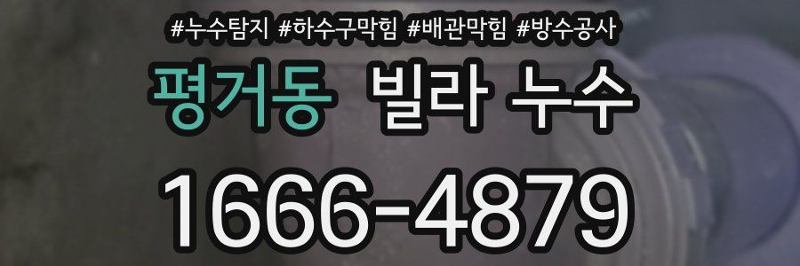 평거동 빌라 누수