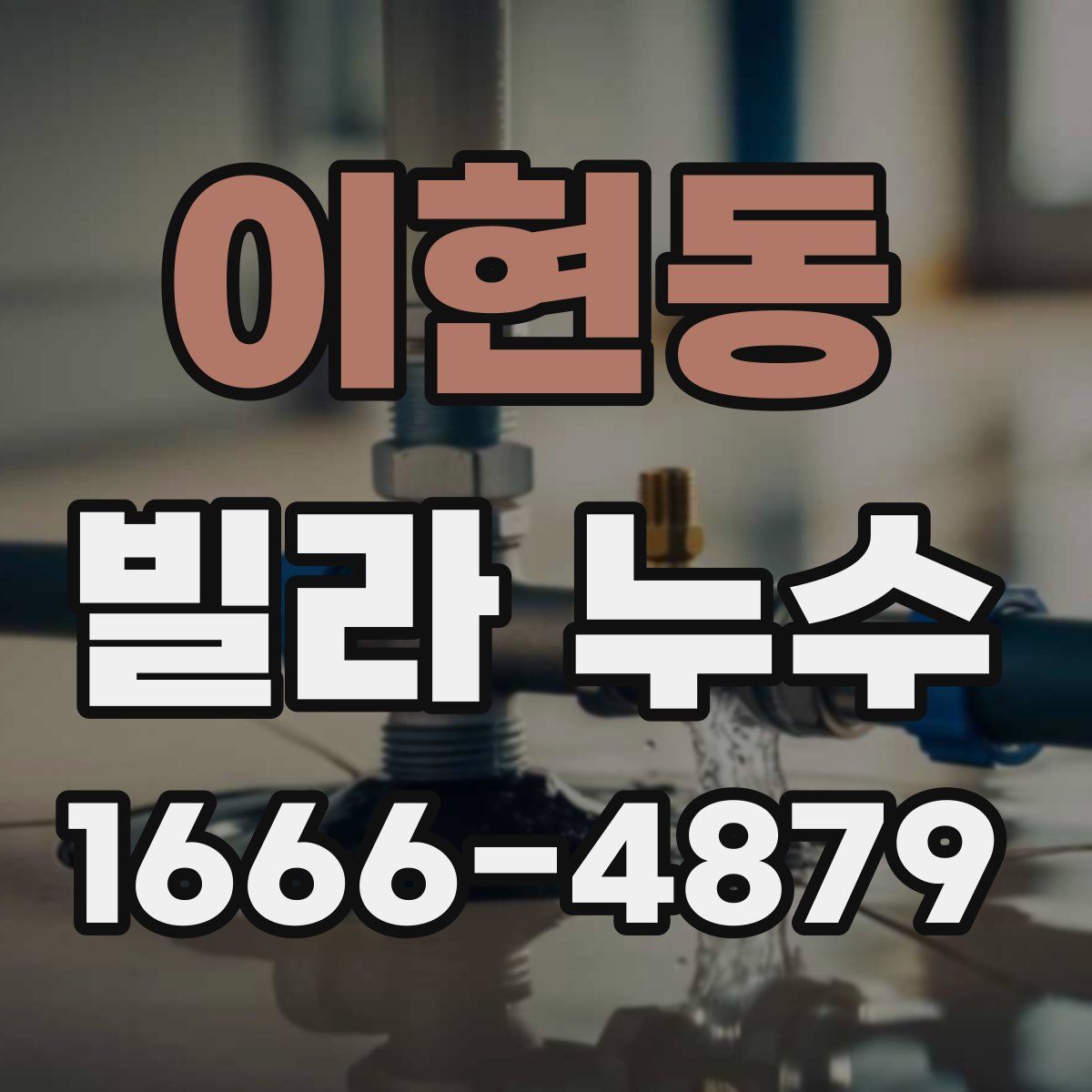 이현동 빌라 누수