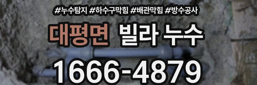 대평면 빌라 누수