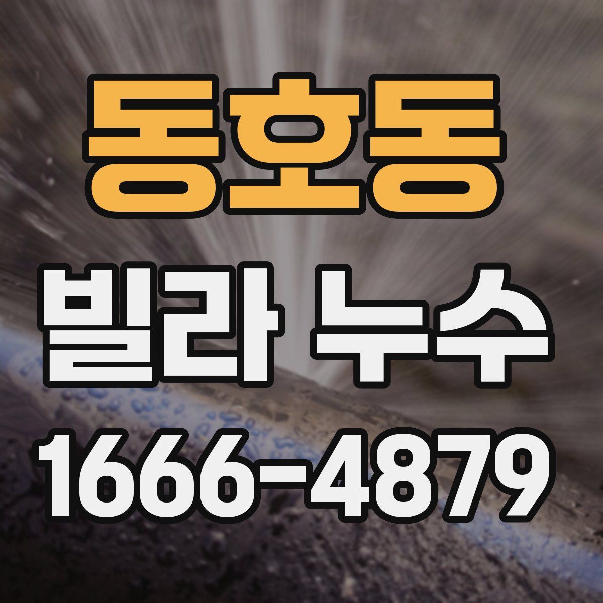 동호동 빌라 누수