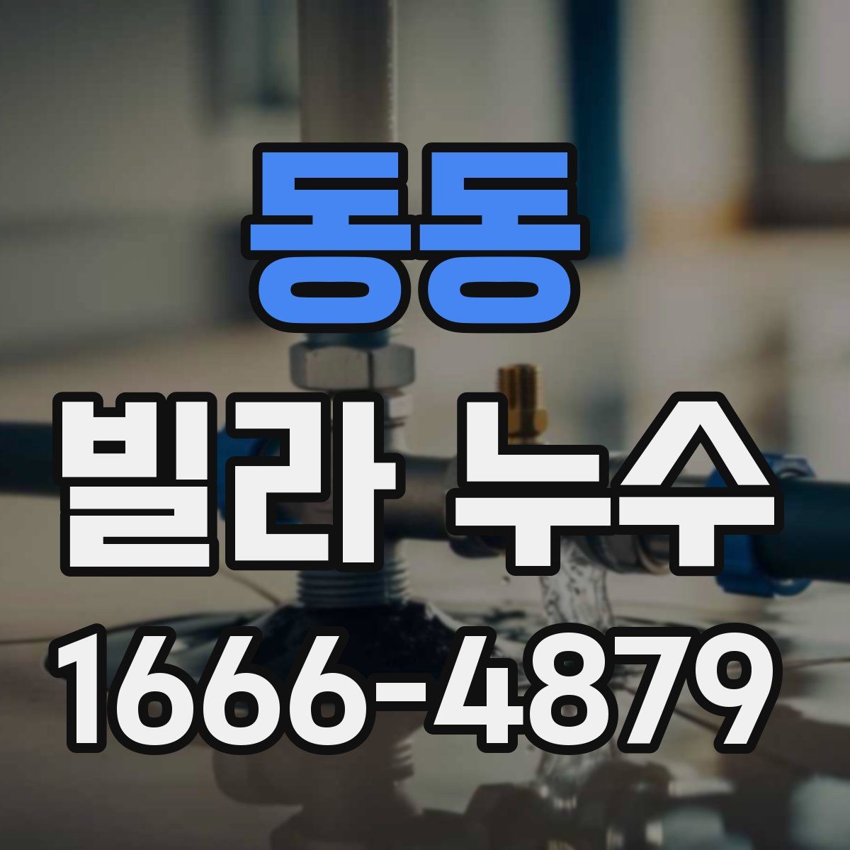 동동 빌라 누수