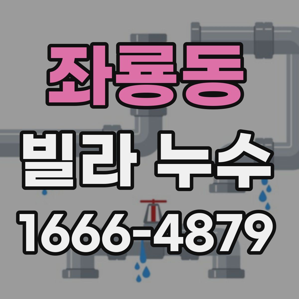 좌룡동 빌라 누수