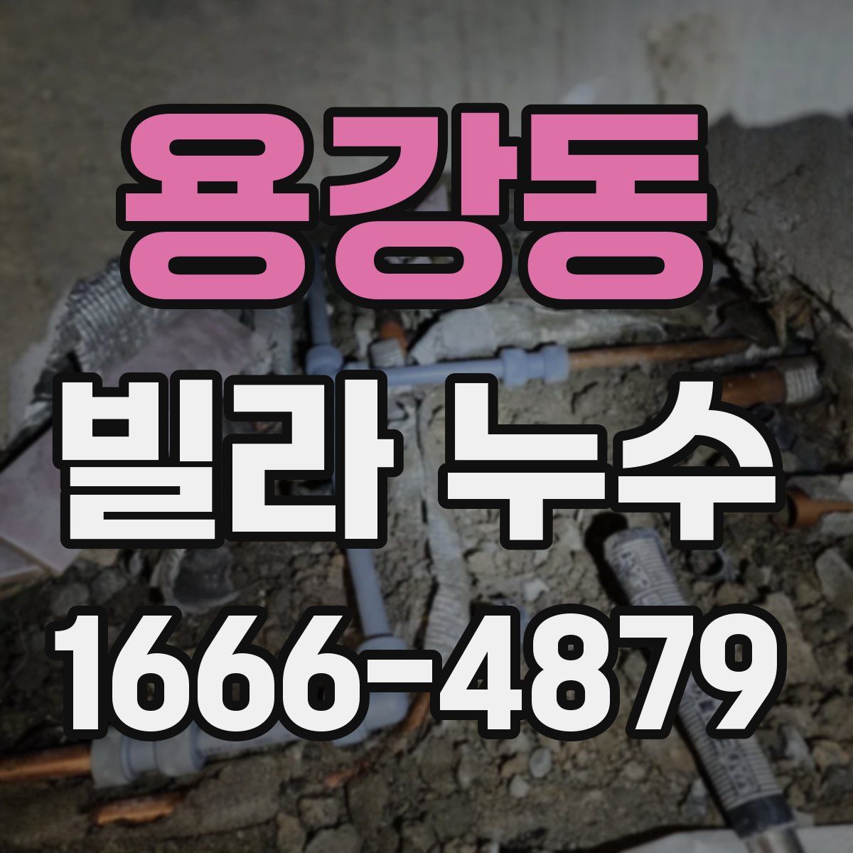 용강동 빌라 누수