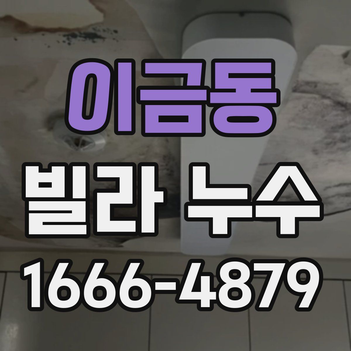이금동 빌라 누수