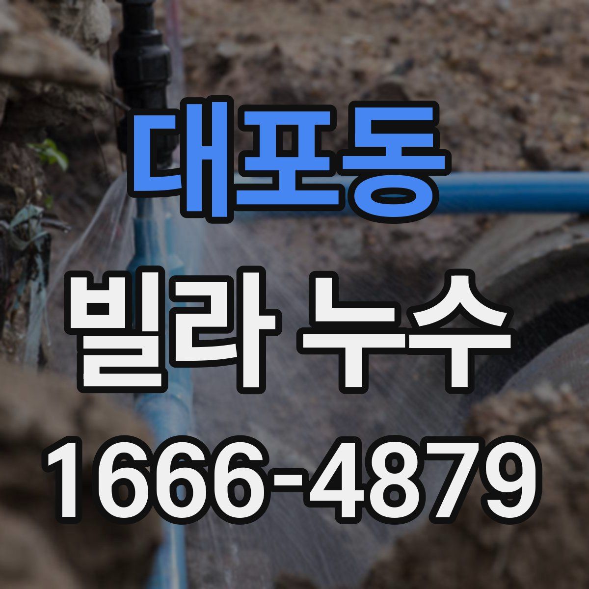 대포동 빌라 누수