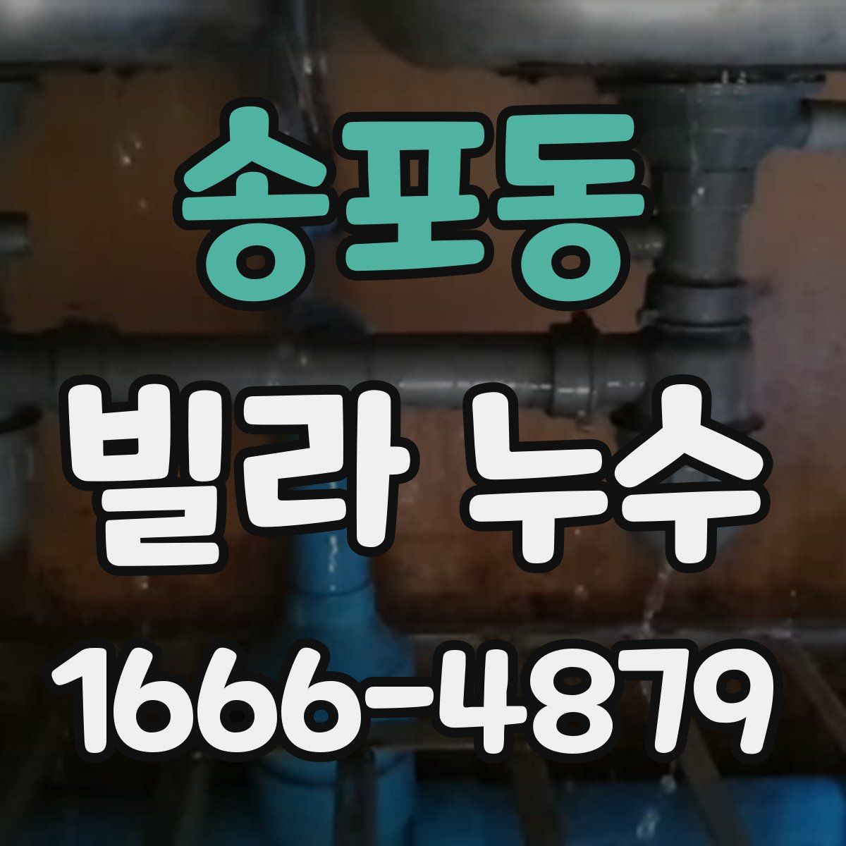 송포동 빌라 누수