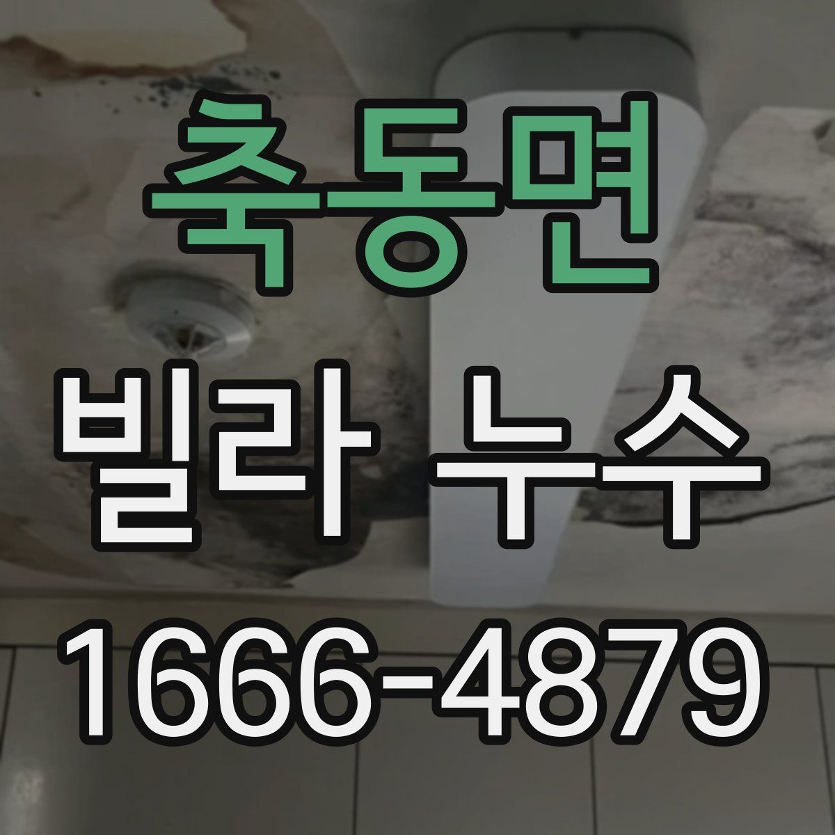 축동면 빌라 누수