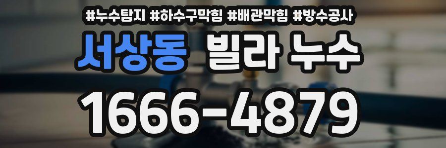 서상동 빌라 누수