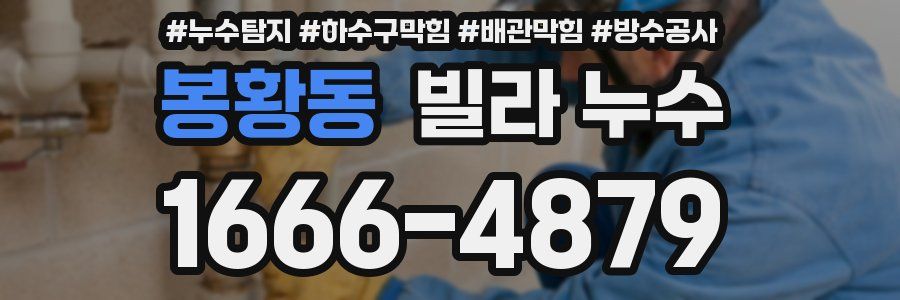 봉황동 빌라 누수