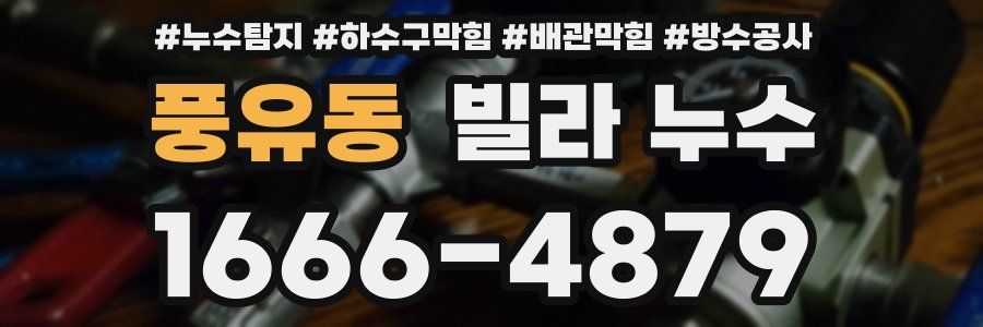 풍유동 빌라 누수