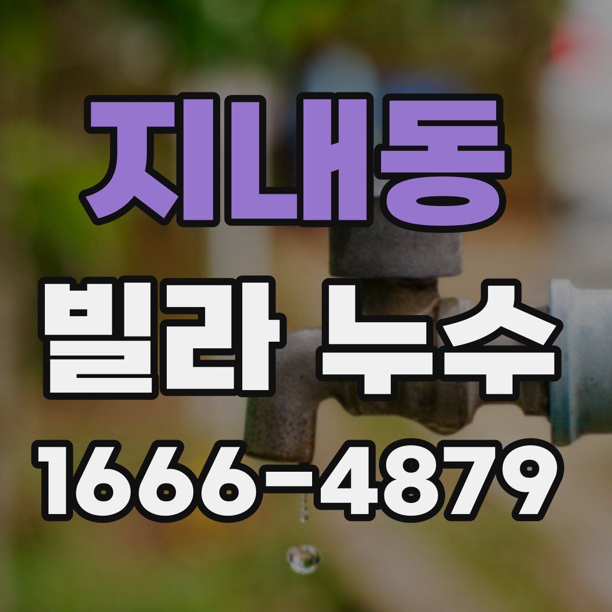 지내동 빌라 누수